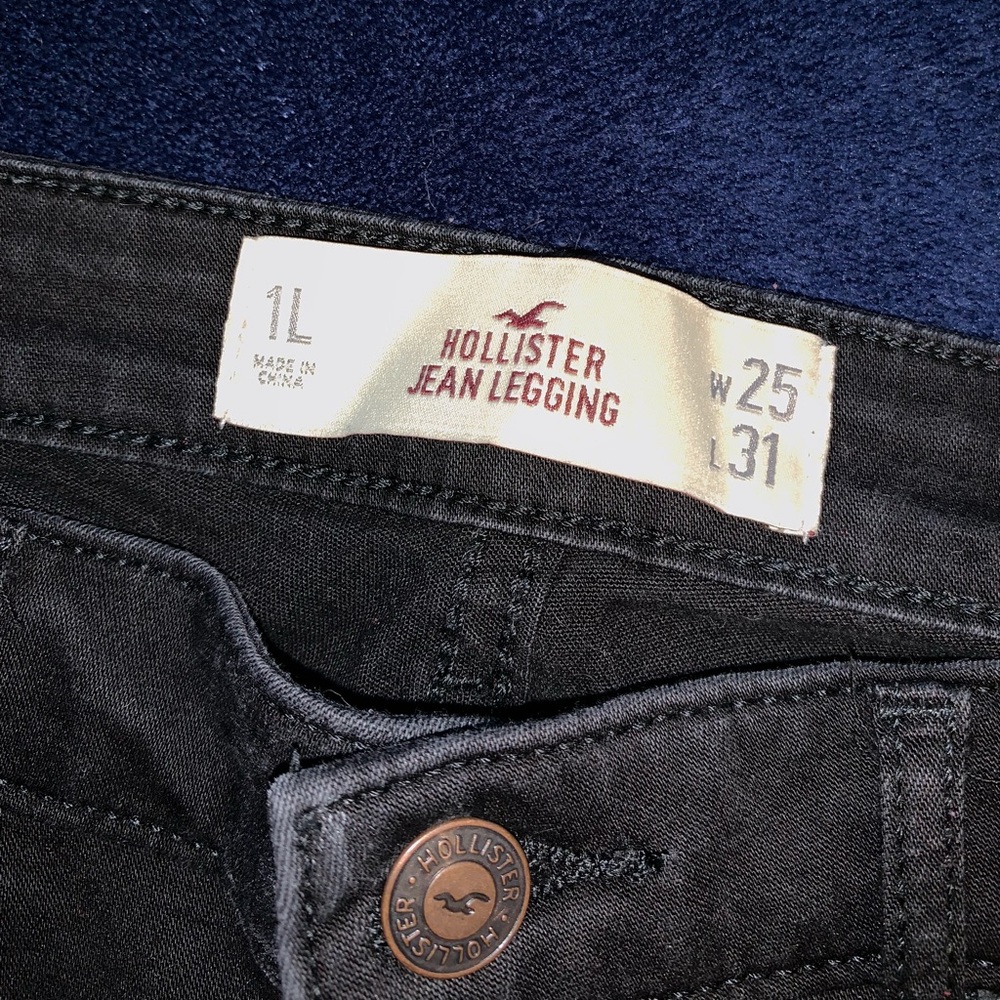 Black jeggings